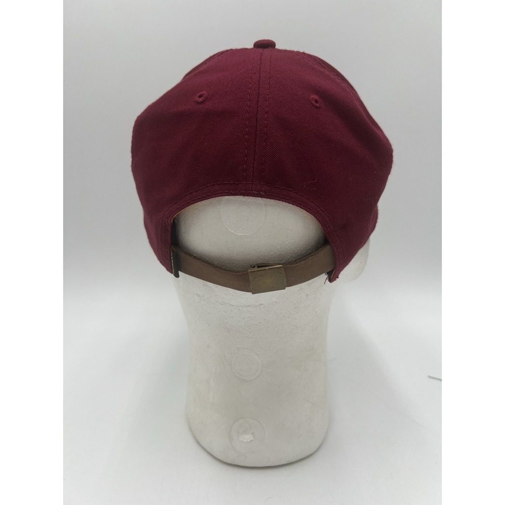 Bioworld Harry Potter Gryffindor 5 Panel Cap Burgundy Lion Strapback Hat OSFM - Picture 3 of 6